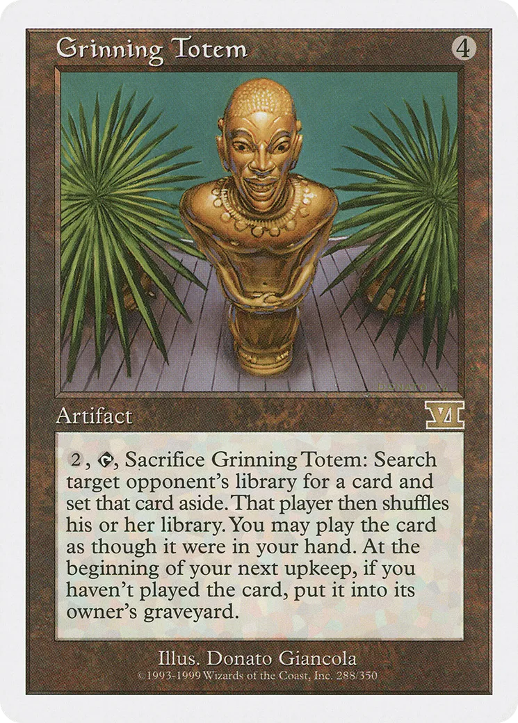Grinning Totem — Classic Sixth Edition — Magic: The Gathering