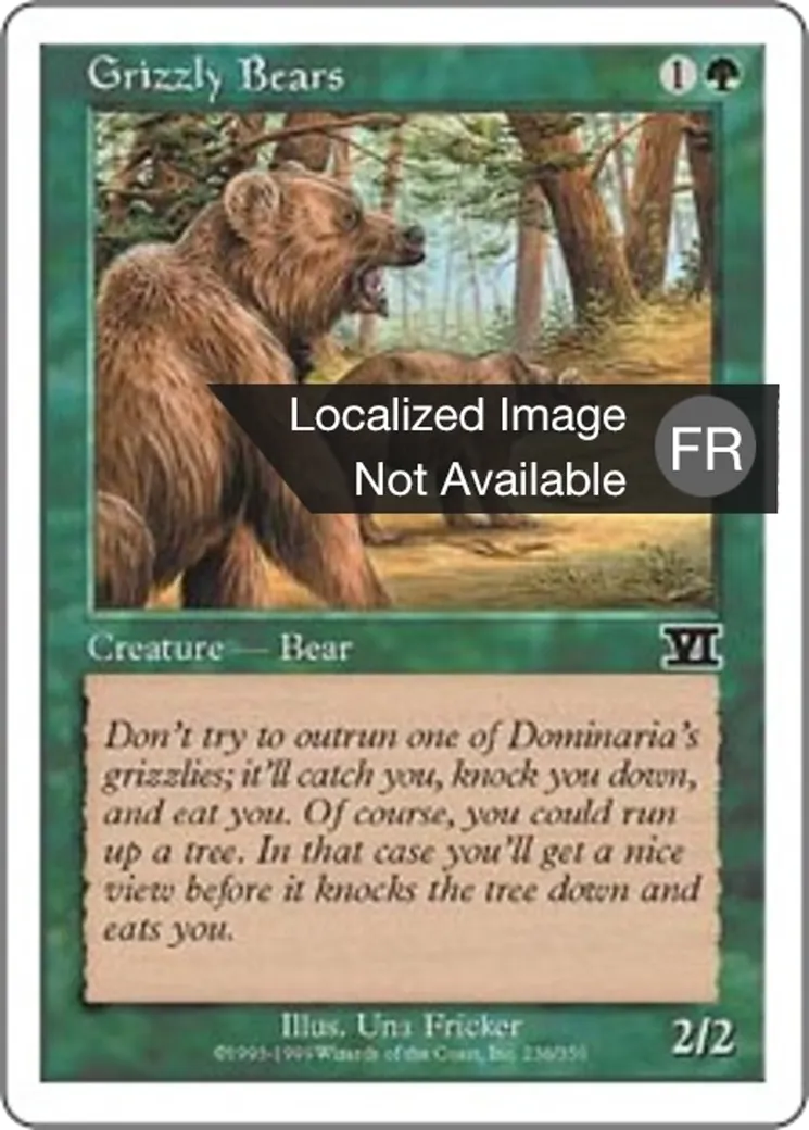 Grizzlis — Classic Sixth Edition — Magic: The Gathering