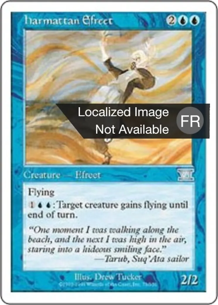 Efrit de l'harmattan — Classic Sixth Edition — Magic: The Gathering