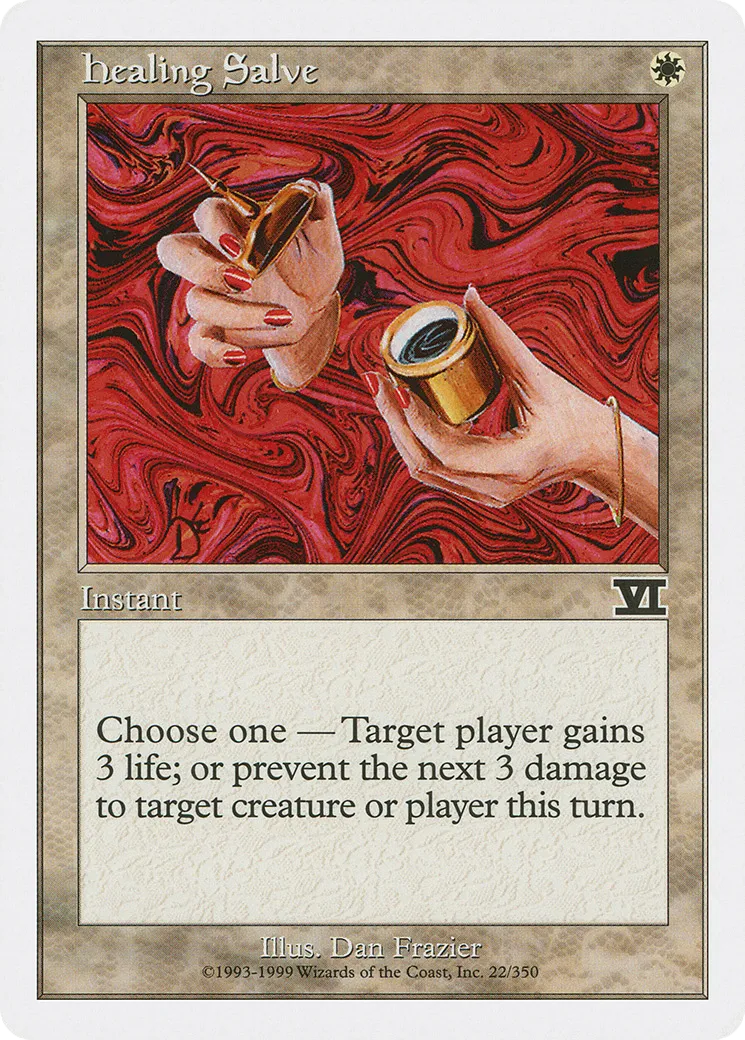Healing Salve — Classic Sixth Edition — Magic: The Gathering