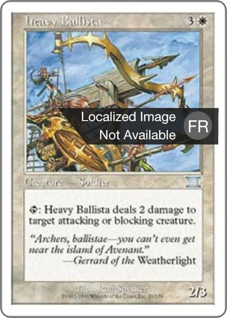 Baliste lourde — Classic Sixth Edition — Magic: The Gathering
