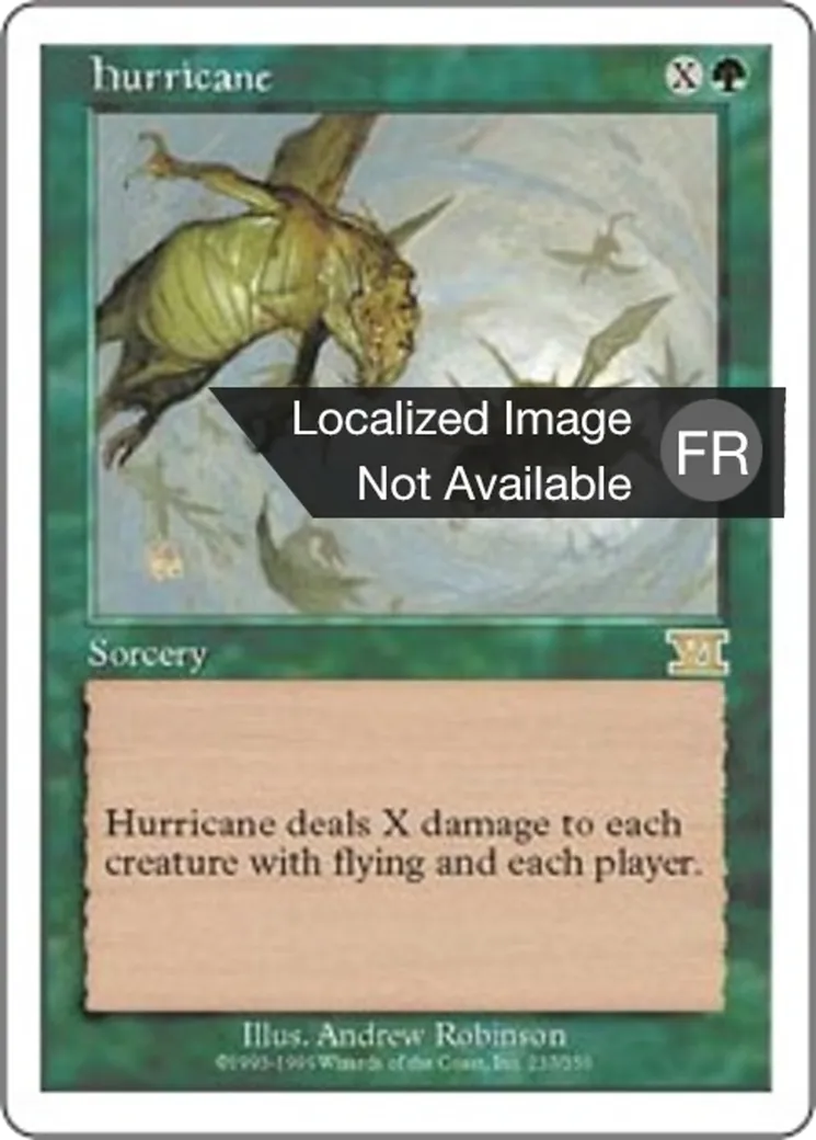 Ouragan — Classic Sixth Edition — Magic: The Gathering