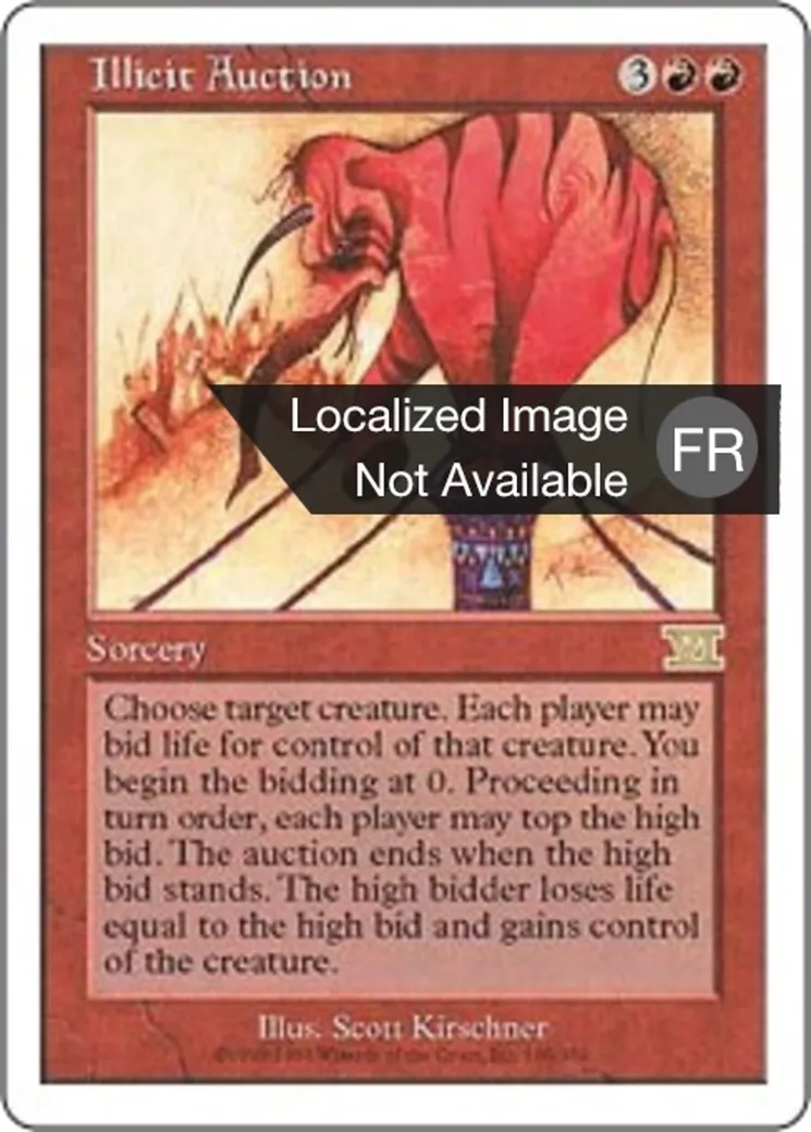 Enchères illicites from Classic Sixth Edition - Magic: The Gathering