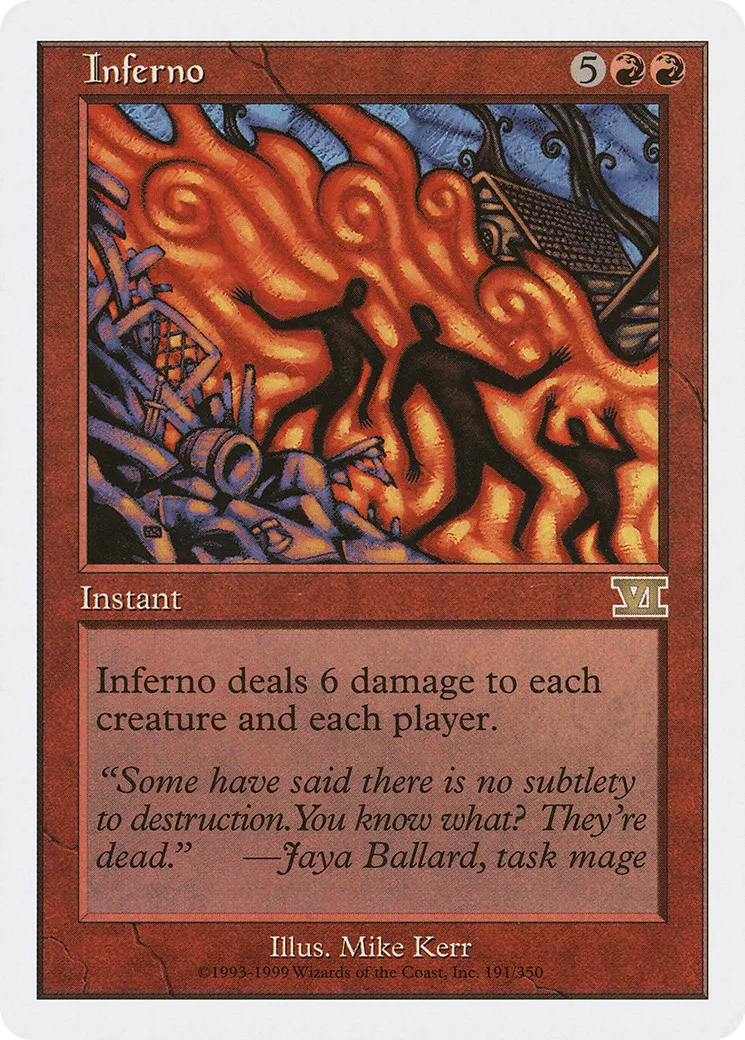 Inferno — Classic Sixth Edition — Magic: The Gathering