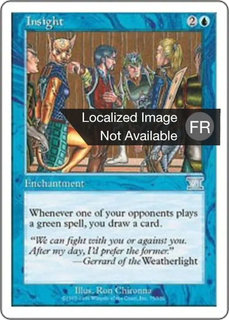 Perspicacité — Classic Sixth Edition — Magic: The Gathering