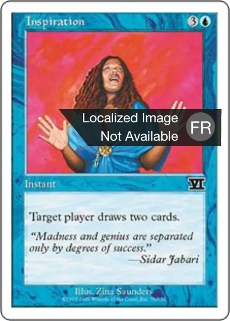 Inspiration — Classic Sixth Edition — Magic: The Gathering