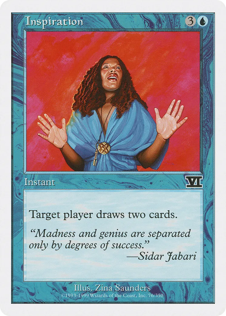 Inspiration — Classic Sixth Edition — Magic: The Gathering