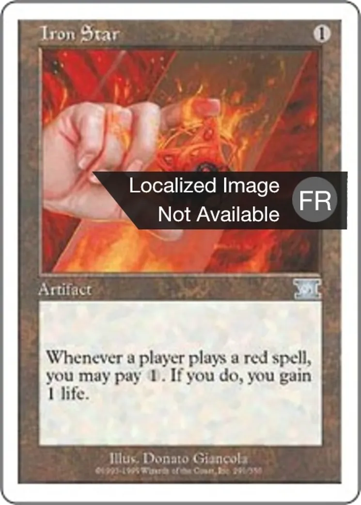 Étoile de fer from Classic Sixth Edition - Magic: The Gathering