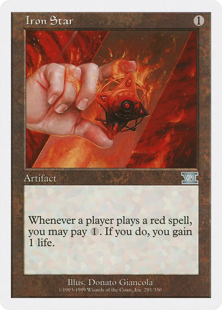 Iron Star — Classic Sixth Edition — Magic: The Gathering