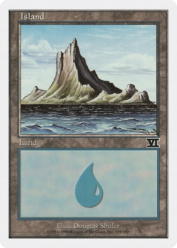 Island — Classic Sixth Edition — Magic: The Gathering