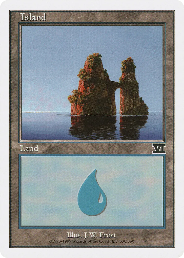 Island — Classic Sixth Edition — Magic: The Gathering