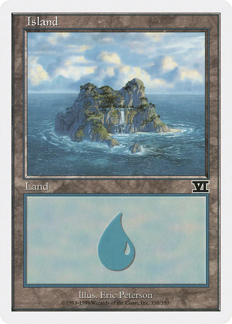 Island — Classic Sixth Edition — Magic: The Gathering