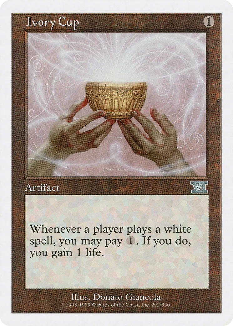 Ivory Cup from Classic Sixth Edition - Magic: The Gathering