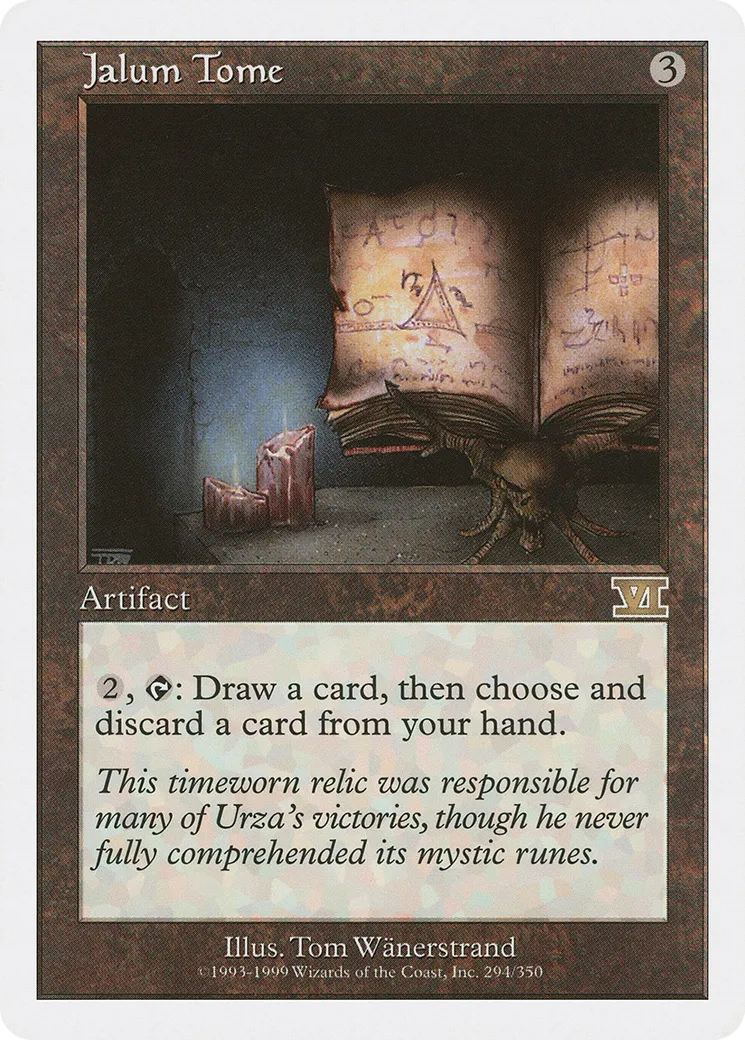 Jalum Tome — Classic Sixth Edition — Magic: The Gathering