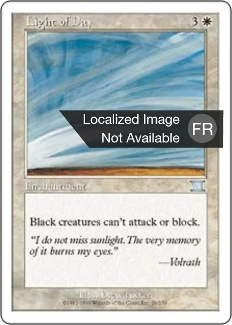 Lumière du jour — Classic Sixth Edition — Magic: The Gathering