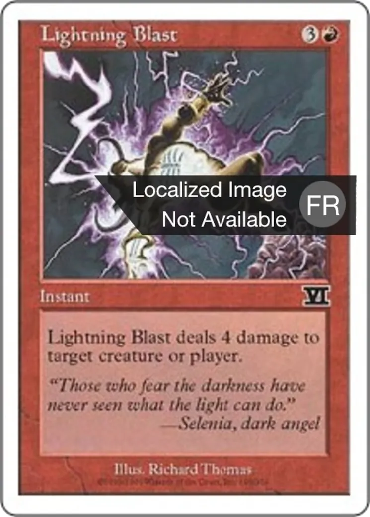 Salve d'éclair from Classic Sixth Edition - Magic: The Gathering