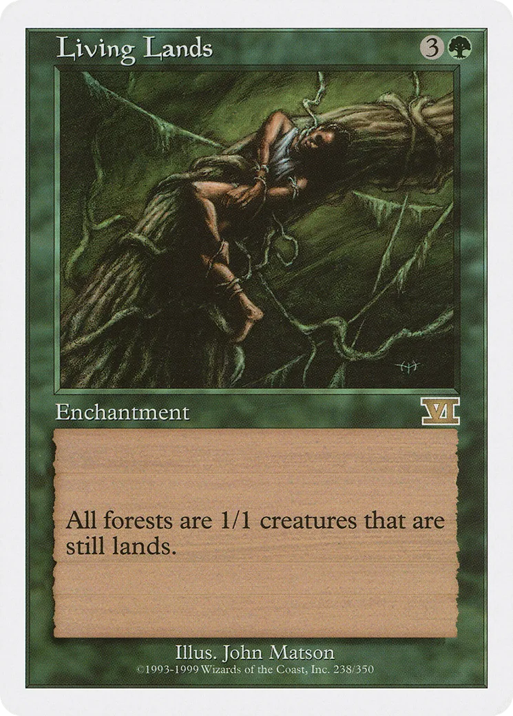 Living Lands — Classic Sixth Edition — Magic: The Gathering