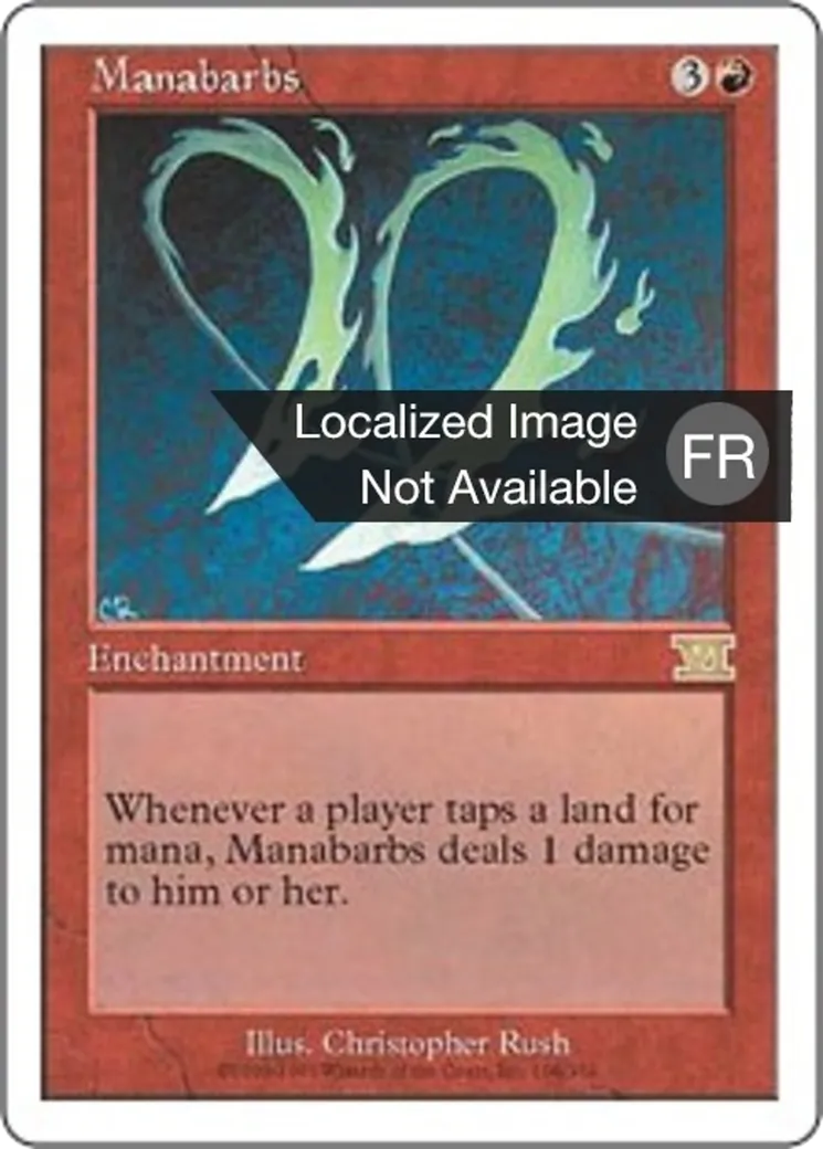 Barbelures de mana — Classic Sixth Edition — Magic: The Gathering