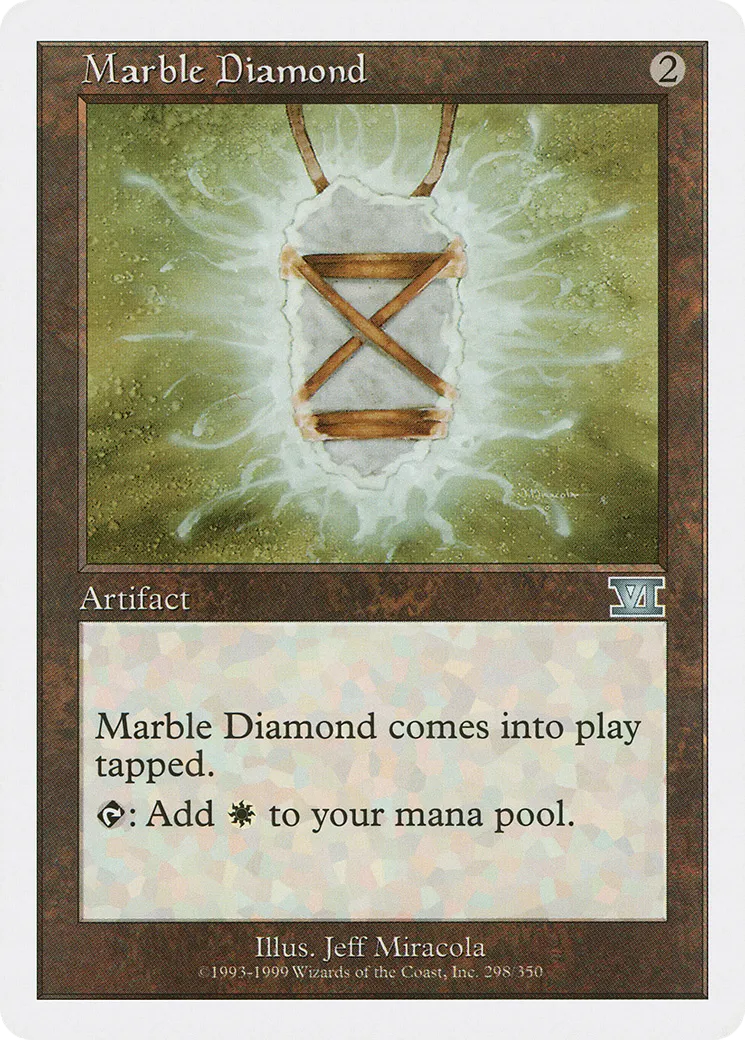Marble Diamond from Classic Sixth Edition - Magic: The Gathering