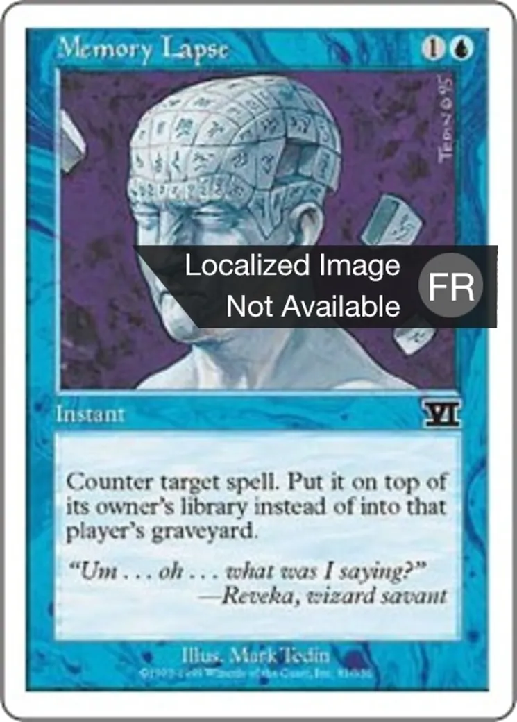 Trou de mémoire — Classic Sixth Edition — Magic: The Gathering