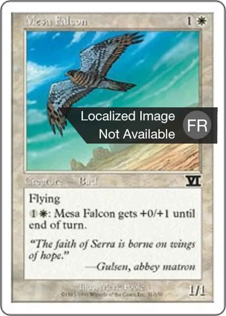 Faucon de Mesa — Classic Sixth Edition — Magic: The Gathering