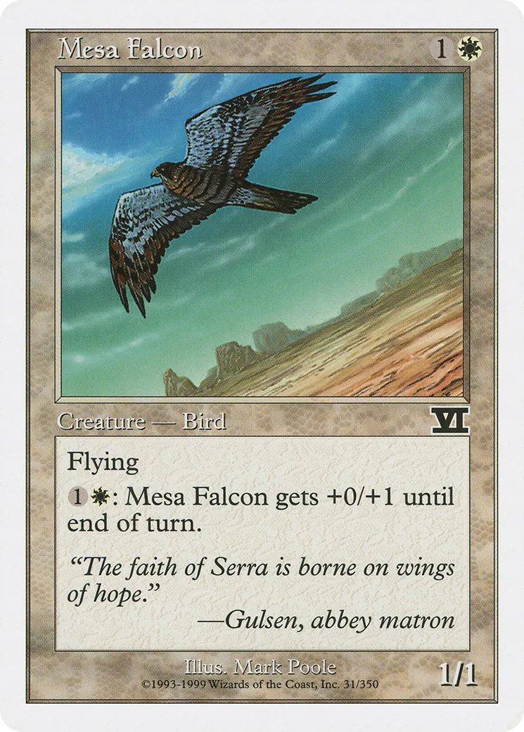 Faucon de Mesa — Classic Sixth Edition — Magic: The Gathering