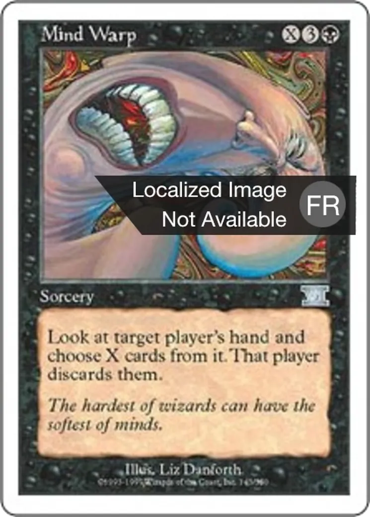 Distorsion cérébrale from Classic Sixth Edition - Magic: The Gathering