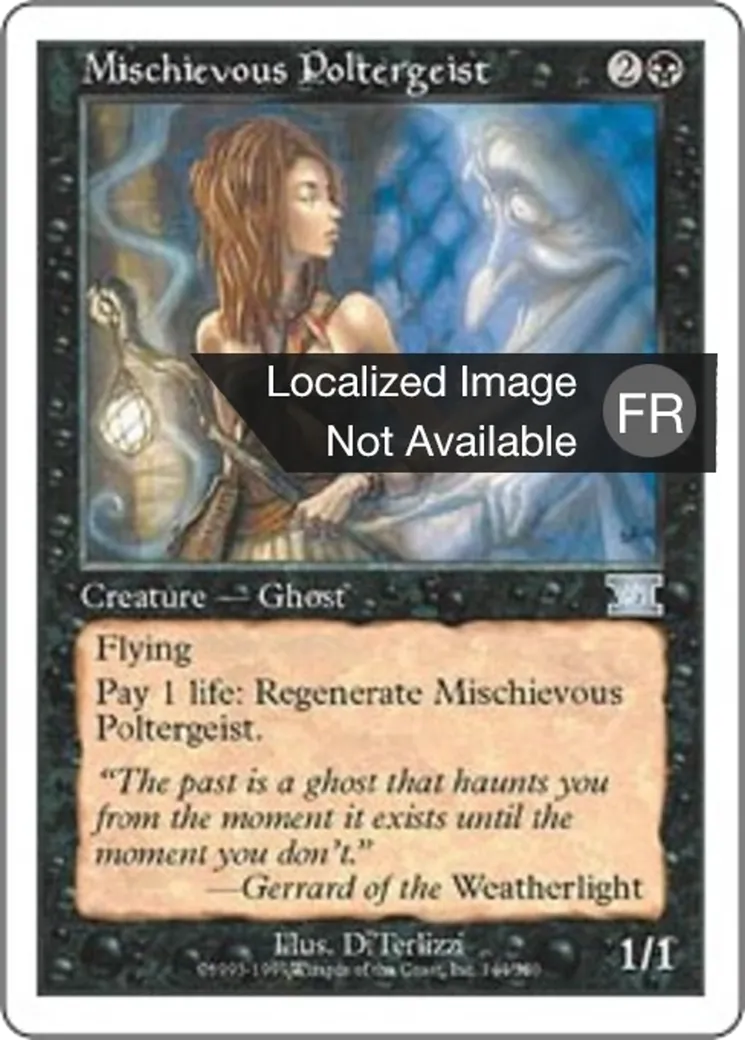 Poltergeist malicieux — Classic Sixth Edition — Magic: The Gathering