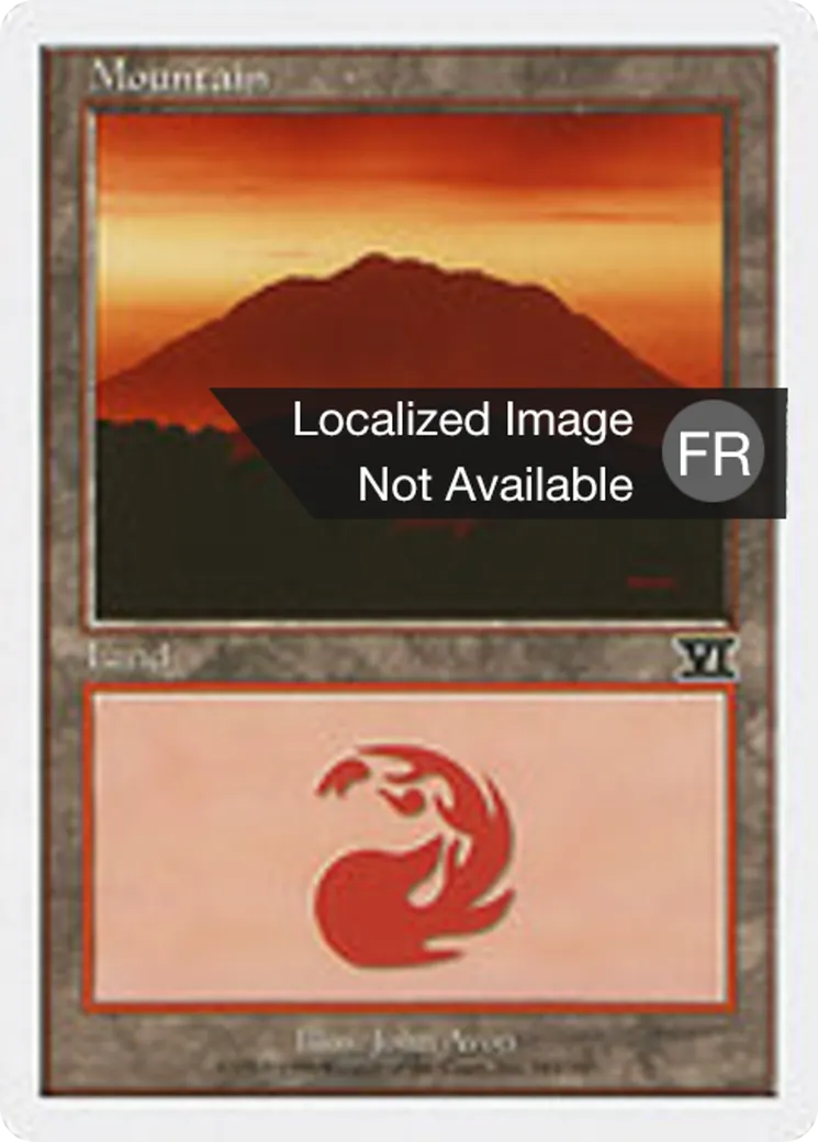 Montagne — Classic Sixth Edition — Magic: The Gathering