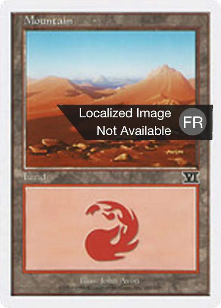 Montagne — Classic Sixth Edition — Magic: The Gathering