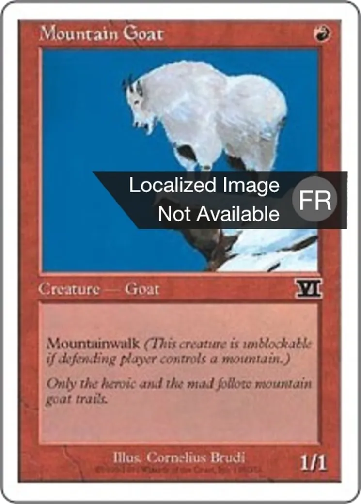 Bouquetin from Classic Sixth Edition - Magic: The Gathering