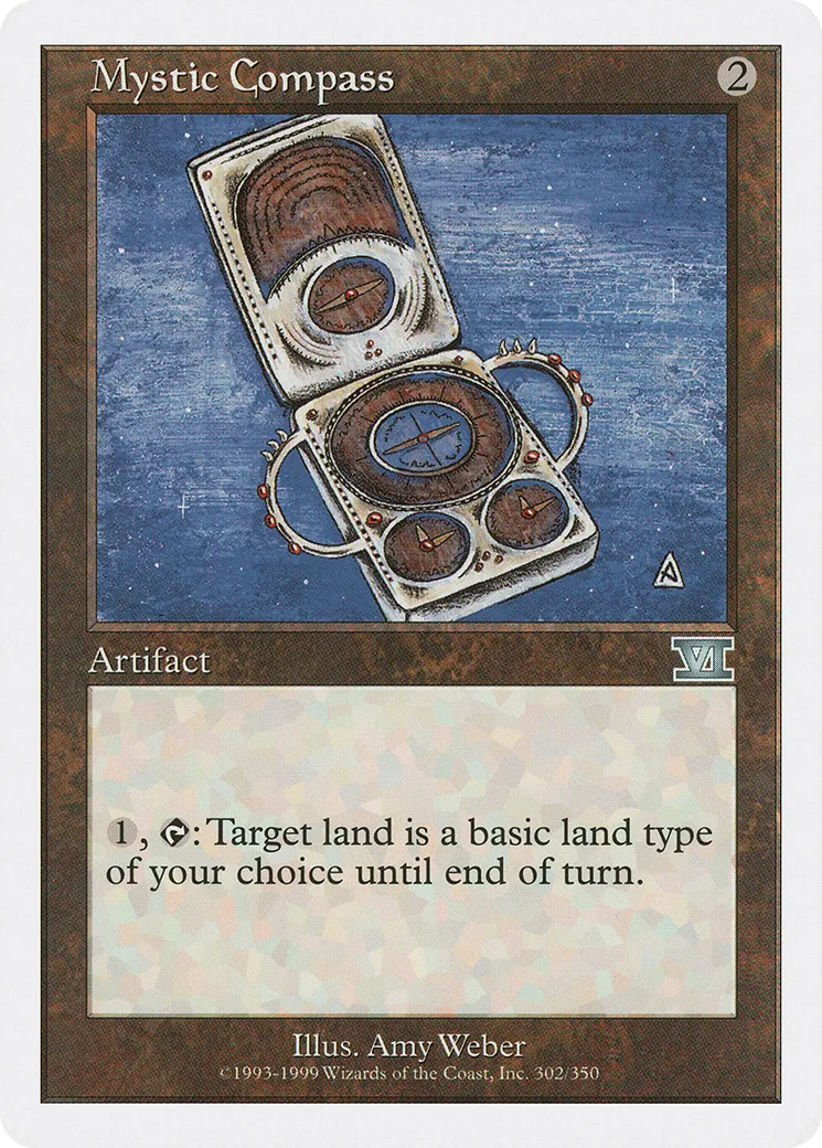 Mystic Compass — Classic Sixth Edition — Magic: The Gathering