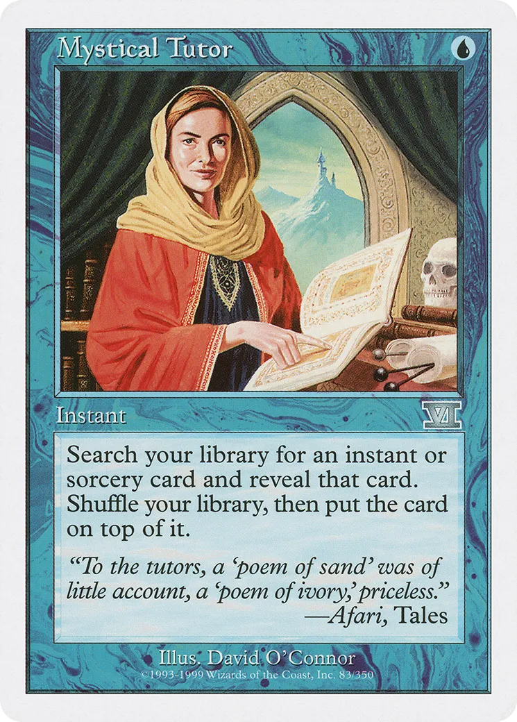 Préceptrice mystique — Classic Sixth Edition — Magic: The Gathering