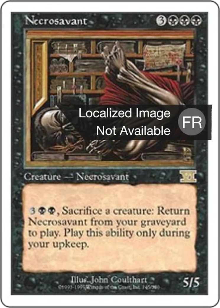 Nécrosavant — Classic Sixth Edition — Magic: The Gathering