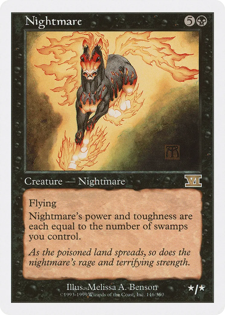 Nightmare — Classic Sixth Edition — Magic: The Gathering