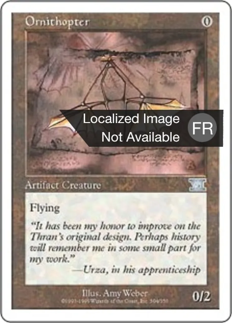Ornithoptère — Classic Sixth Edition — Magic: The Gathering