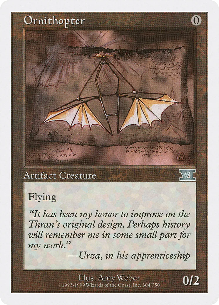 Ornithopter — Classic Sixth Edition — Magic: The Gathering
