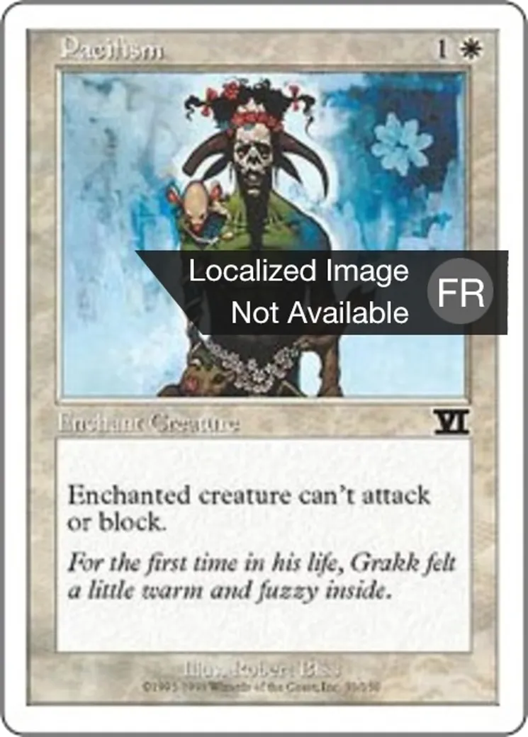 Pacifisme — Classic Sixth Edition — Magic: The Gathering