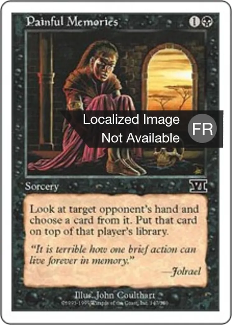 Souvenirs douloureux — Classic Sixth Edition — Magic: The Gathering