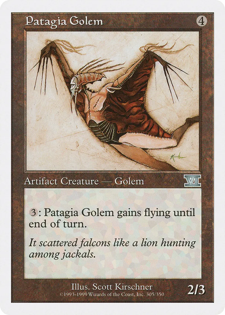 Patagia Golem — Classic Sixth Edition — Magic: The Gathering