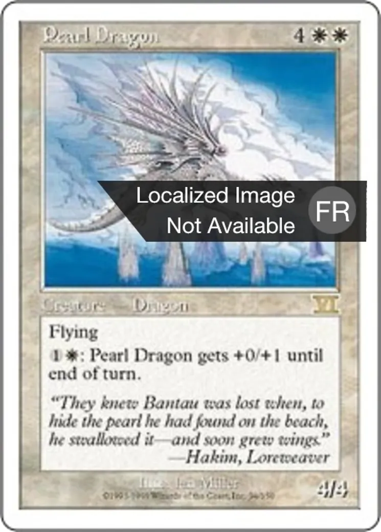 Dragon de la perle — Classic Sixth Edition — Magic: The Gathering