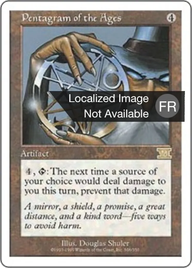 Pentagramme des temps anciens — Classic Sixth Edition — Magic: The Gathering