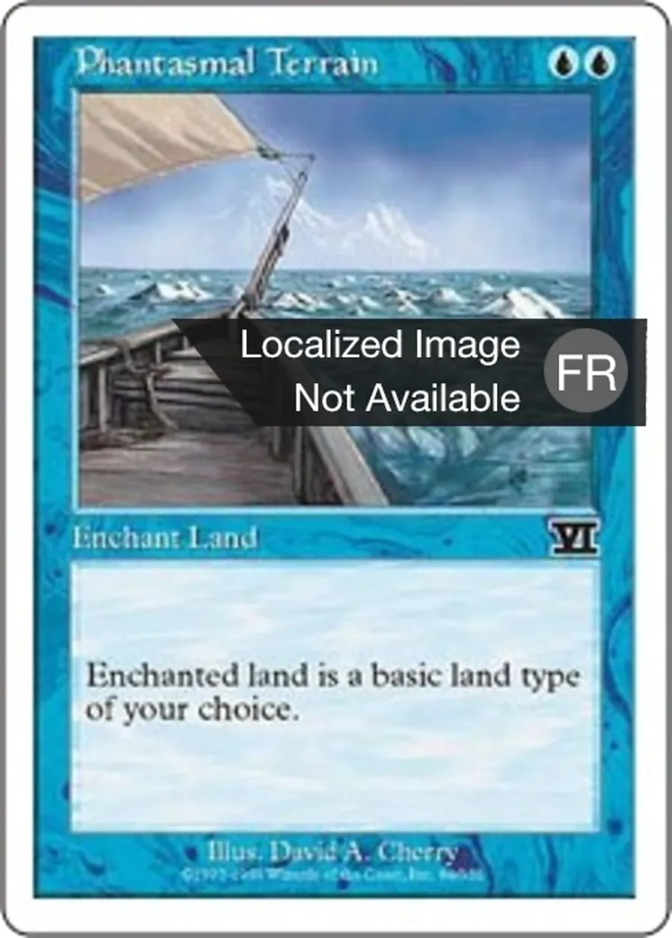 Terrain fantasmatique — Classic Sixth Edition — Magic: The Gathering