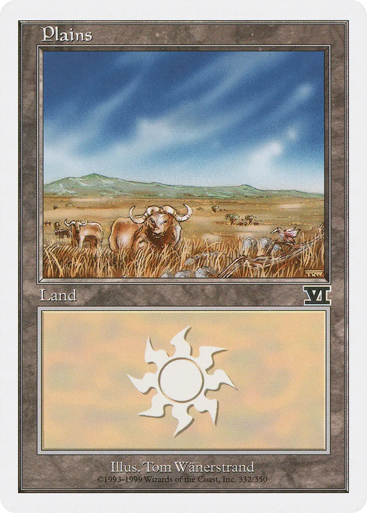 Plains — Classic Sixth Edition — Magic: The Gathering