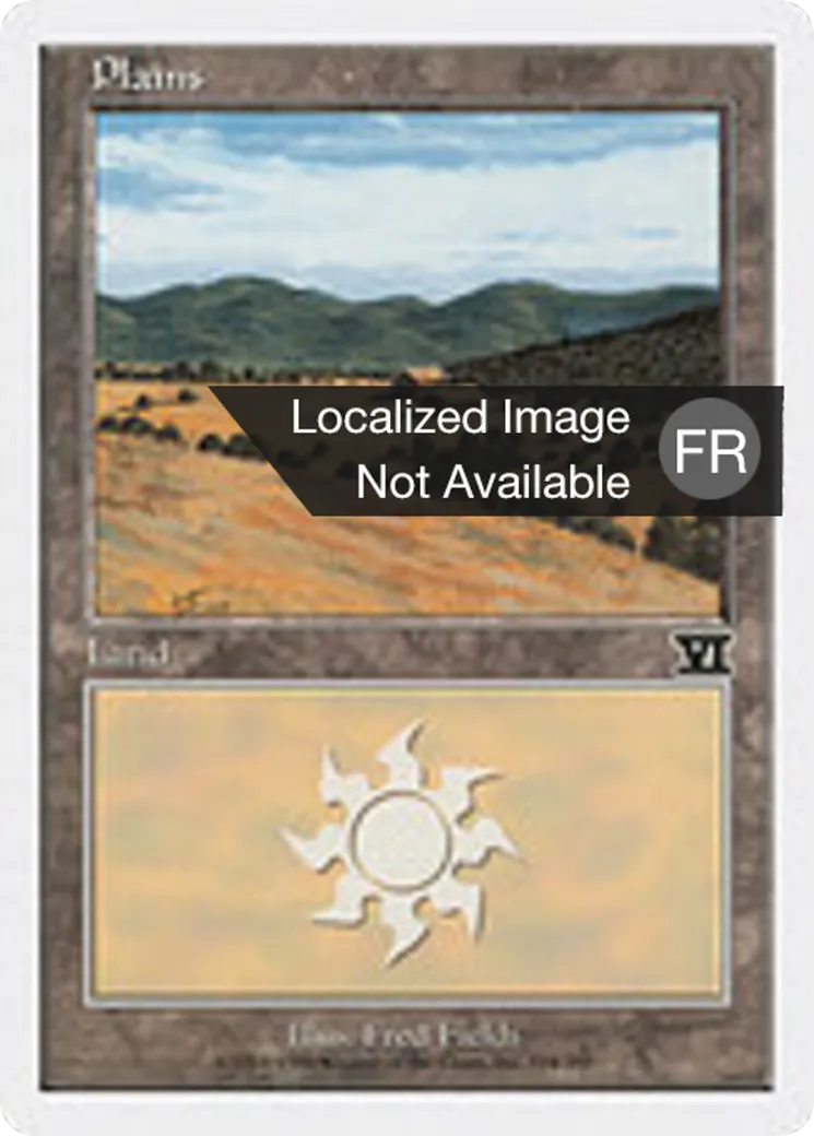 Plaine from Classic Sixth Edition - Magic: The Gathering