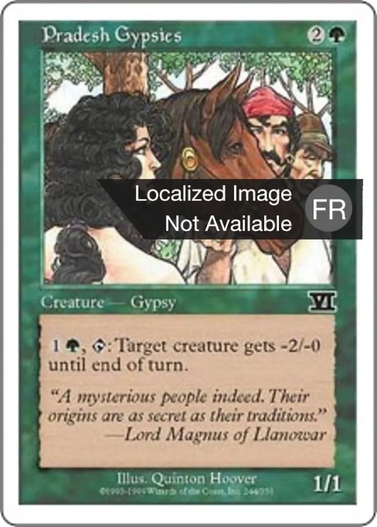 Bohémiens pradeshi — Classic Sixth Edition — Magic: The Gathering
