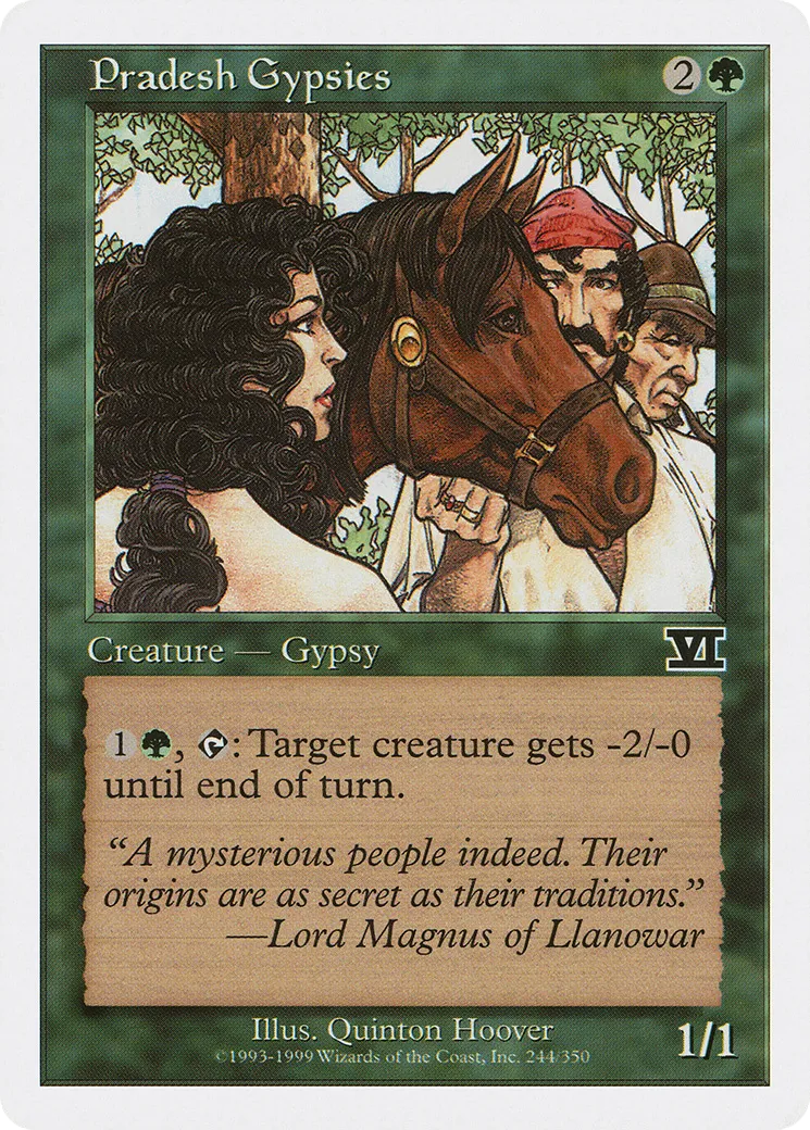 Pradesh Gypsies — Classic Sixth Edition — Magic: The Gathering