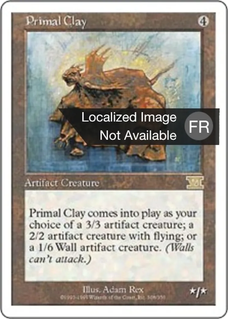 Argile primordiale — Classic Sixth Edition — Magic: The Gathering