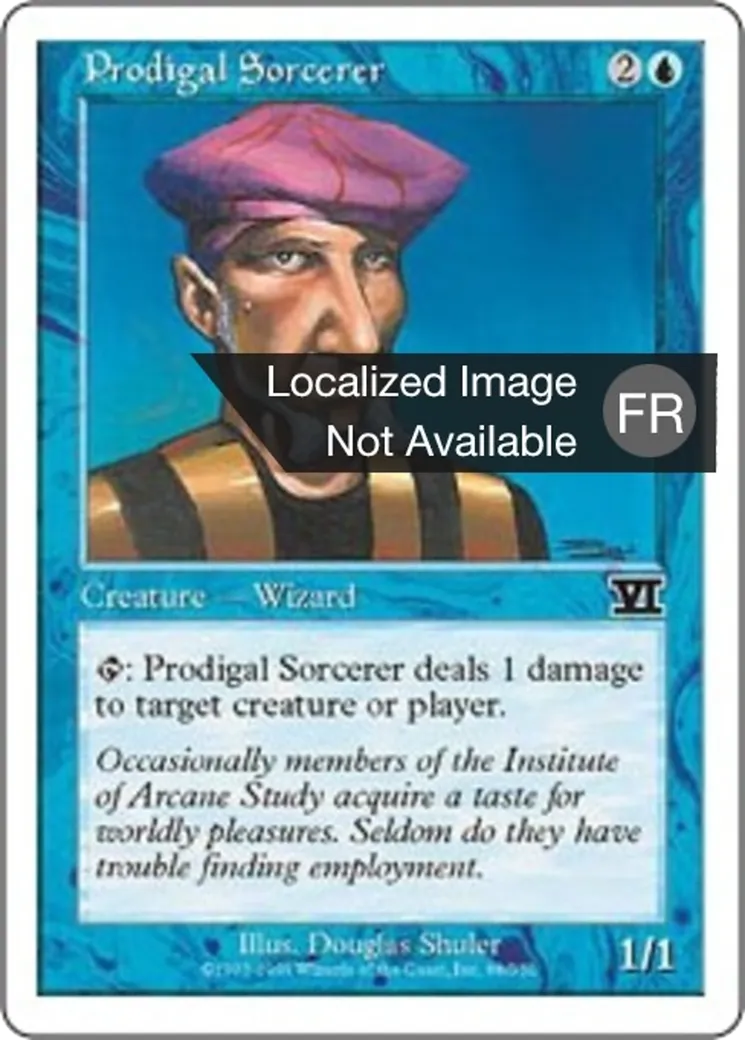 Sorcier sybarite — Classic Sixth Edition — Magic: The Gathering