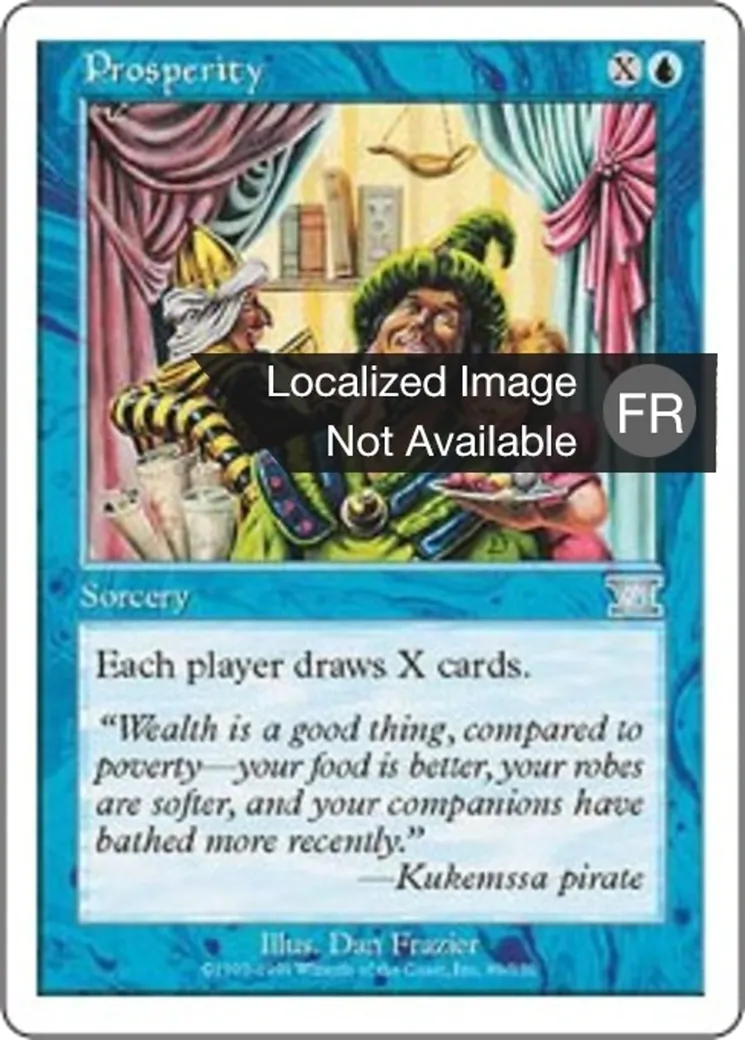 Prospérité from Classic Sixth Edition - Magic: The Gathering